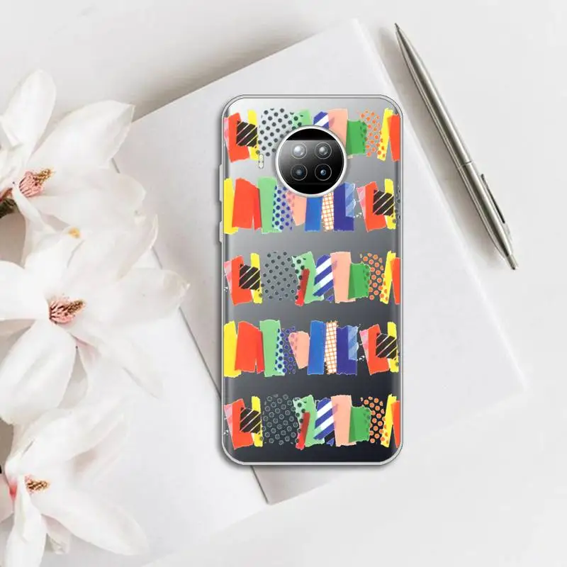 

Art flowers cartoon Phone Case Transparent for Xiaomi mi Redmi note 10 t 8 9 pro lite 11 Samsung S 8 9 10 20 plus ultra