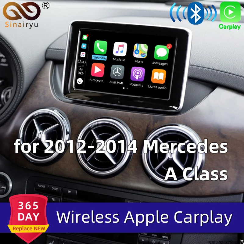 Sinairyu wifi беспроводной OEM Apple Carplay для Mercedes NTG 4 5 7 автомобиль играть - Цена: 29 811,93 руб.