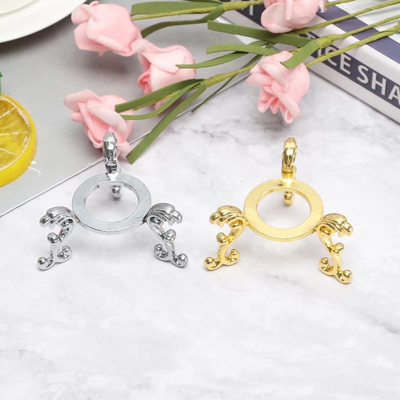 1 шт. подставка для мячей металлическая позолоченная дисплея с орнаментом