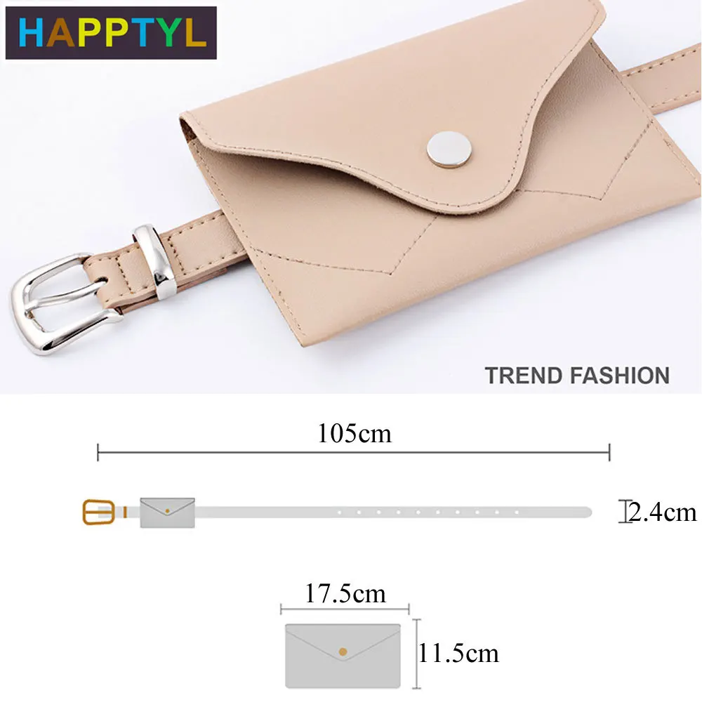 HAPPTYL 2 шт./компл. женский ремень из искусственной кожи со съемным поясом|Женские