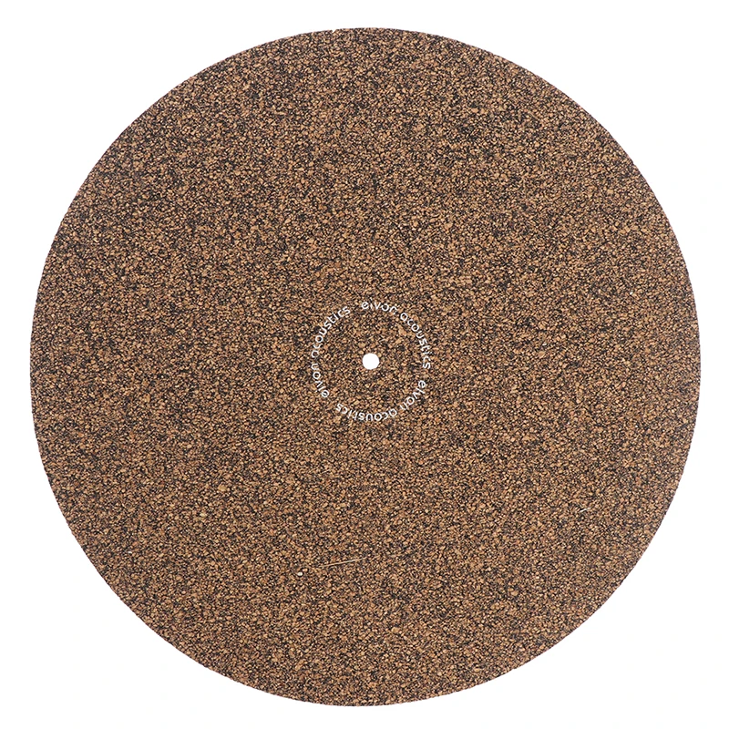 

Cork & Rubber Turntable Platter Mat Slipmat Anti-Static For LP Vinyl Record