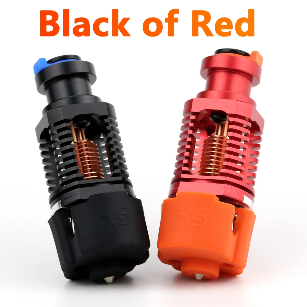 3D Красная ящерица k1 V6 Hotend Собранный медный Горячий Конец для Voron 2 4 Prusa I3 MK3 Titan Bowden V2