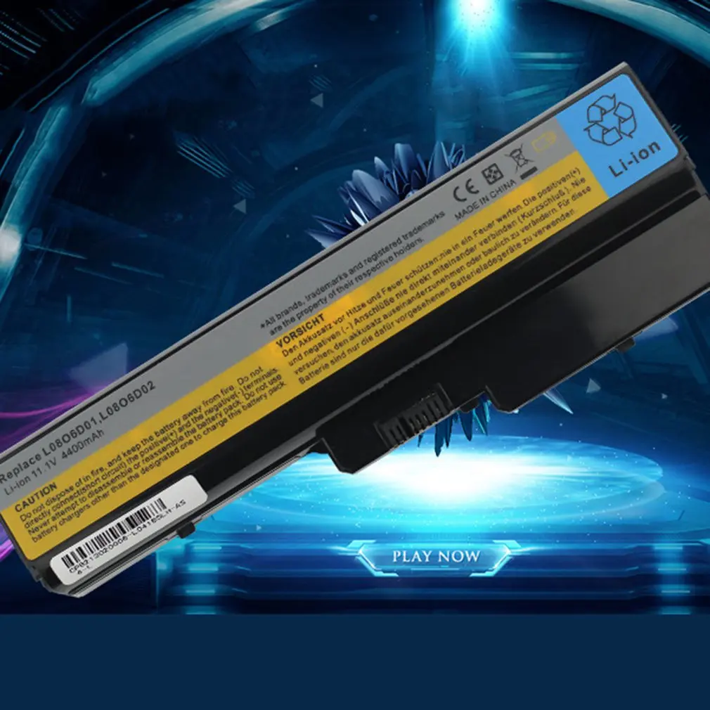 Большая емкость 4400 мАч 6 ядерный ноутбук замена батареи подходит для Lenovo Y430