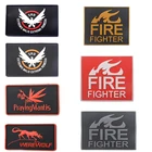 Пожарный 3D тактические бейджи наклейки на одежду патч для рюкзак для одежды