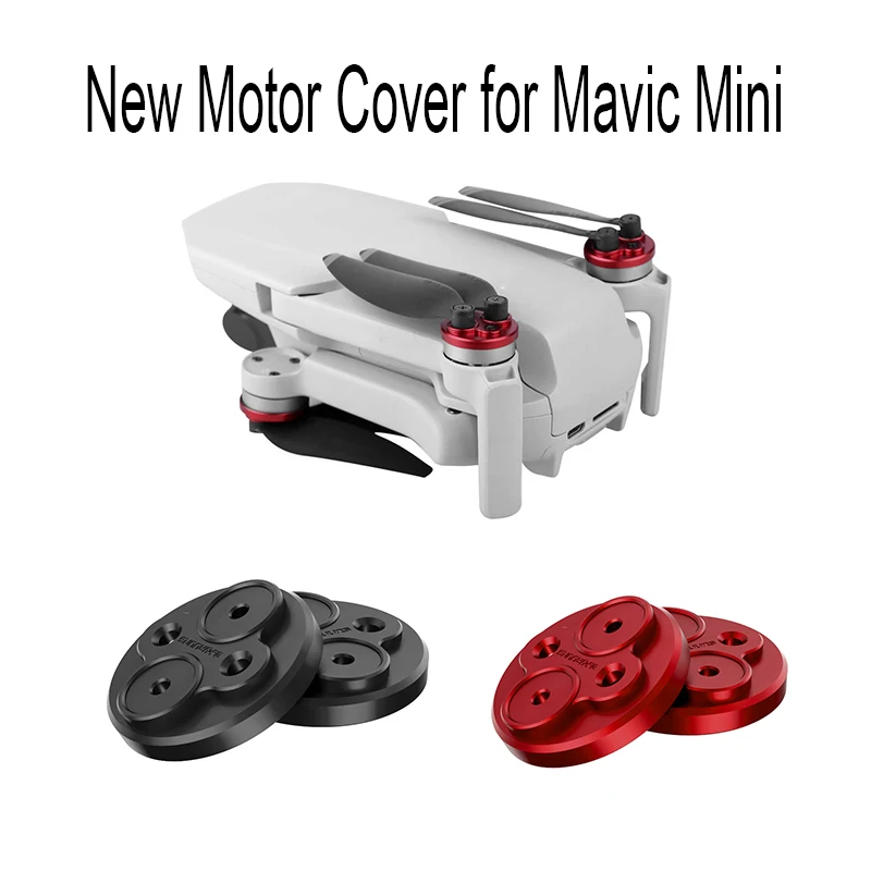 

New 4PCS Motor Cover Cap for DJI Mavic Mini/Mini 2/SE Drone Aluminium Engine Guard Dust-proof Waterproof Protector Motor Caps