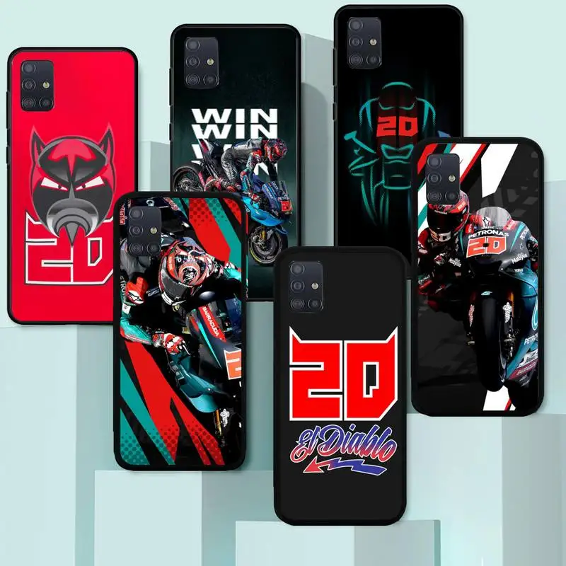 

Moto NO.20 Fabio Quartararo Phone Case For VIVO Y51 55 66 67 V5 S 69 71 v7 79 plus 83 85 91 93 97 Fundas Cover