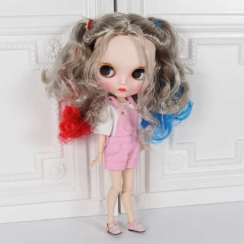 Кукла Blyth ICY DBS с белыми кожаными суставами красочные волосы расписанные вручную
