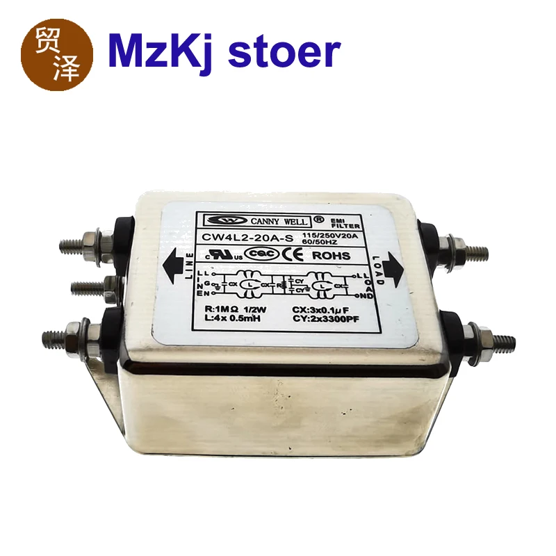 10 шт. новый оригинальный фильтр EMI CW4L2-20A-S CW4L2 20A |
