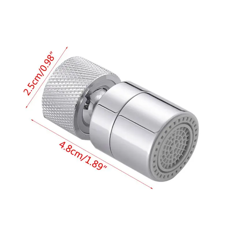 Кухня Раковина аэратор твердая латунь большой угол поворотный кран 2 функции 1 8 gpm