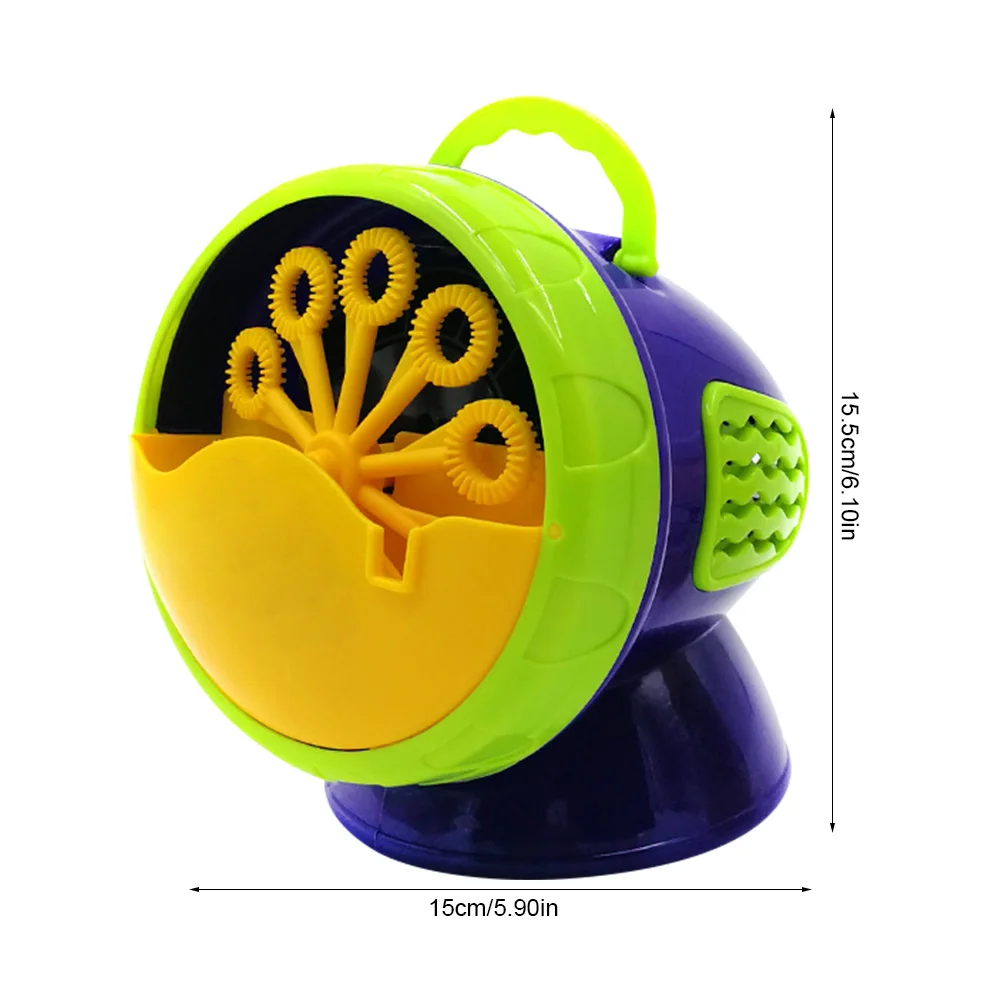 

Bubble Machine Automatic Bubble Toy Bubble Fan For Girl Boy Easy To Use Bubble Toy Bubble Blower For Kids
