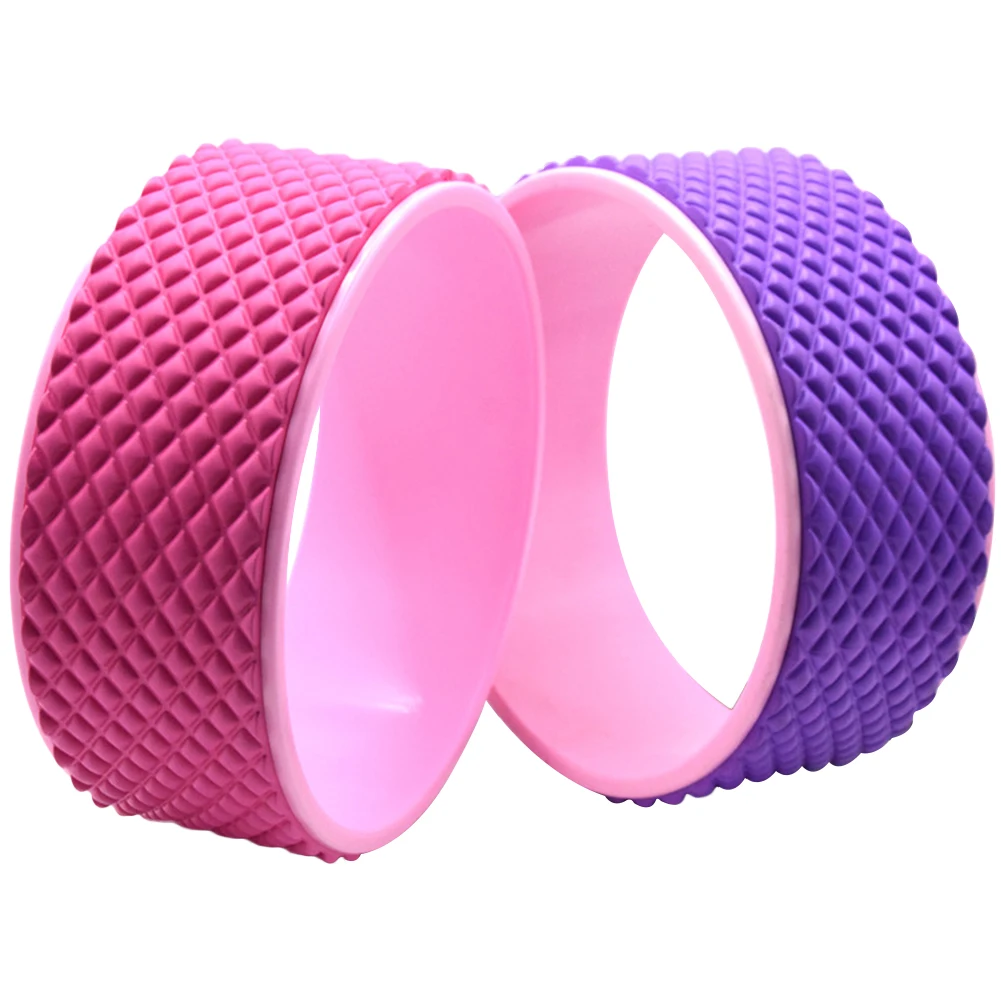 

Massage Yoga Wheel Back Training Yoga Circles Waist Shape Bodybuilding ABS Gym Professional Fitness Equipment