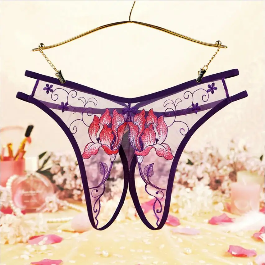 

Стринги Эротические трусики сексуальное женское нижнее белье с открытой промежностью кружевные прозрачные стринги порно соблазнительное ...