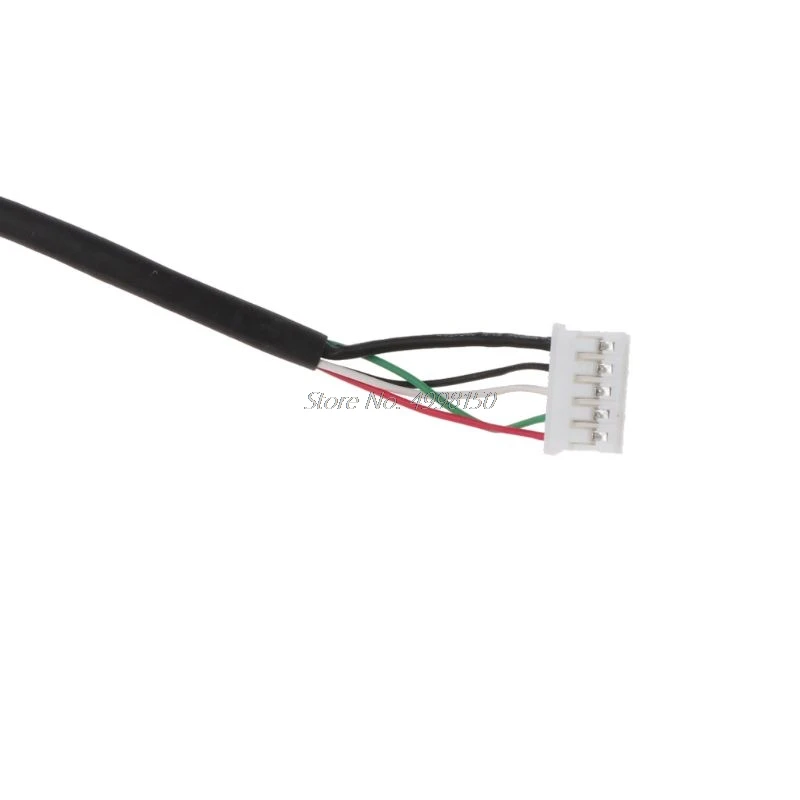 Позолоченный прочный нейлоновый Плетеный usb кабель для мыши сменный провод