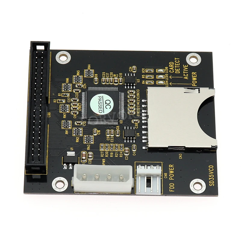 SD для IDE/SATA адаптер 3 5 &quot3 дюйма 40pin 40 pin типа папа sd конвертер карты контроллера