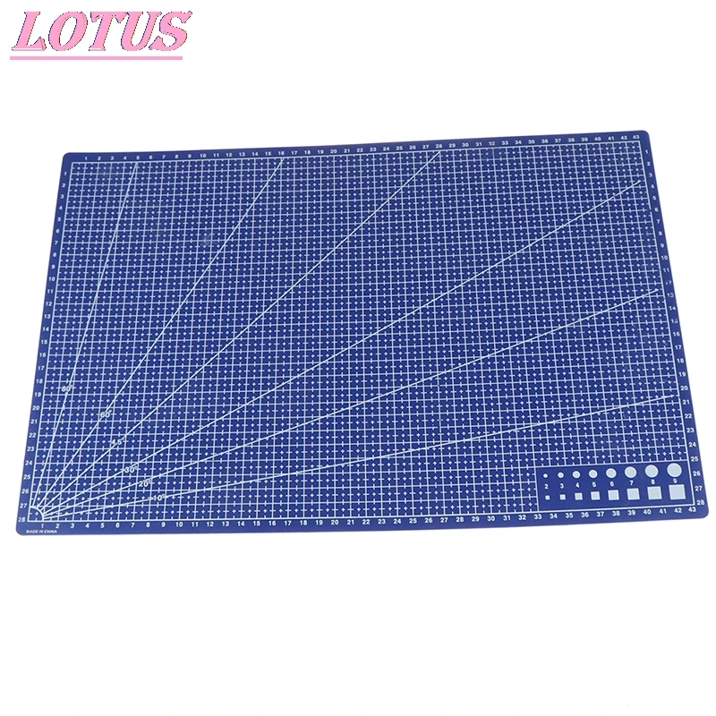 1Pcs Pvc Rectangular Cutting Mat Grid Line Tool Plastic Cutting Plate Hot Sale protect the blade service life A1 A2 A3 A4 new