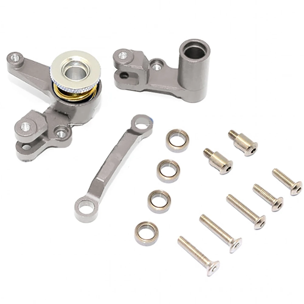 

for TRAXXAS XO-1 1/7 RC Car Aluminum Alloy Steering Combination With Bearing And Stainless Steel Screw