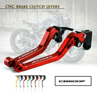motorcycle brake handle bar lever cnc aluminum long adjustable brake clutch levers for honda cbr600f cbr 600 f 2011 2013