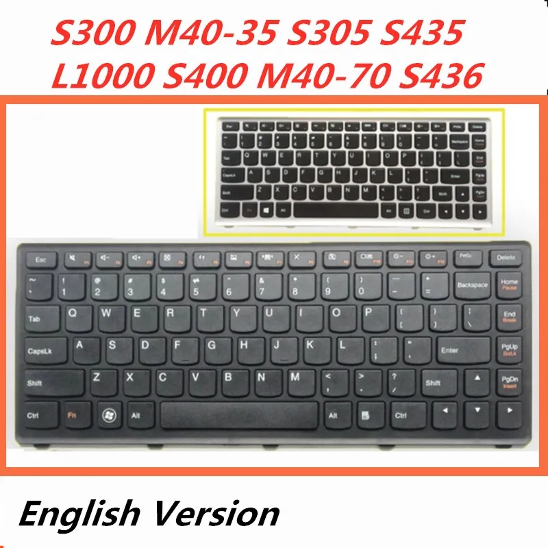 Клавиатура для ноутбука Lenovo S300 с английской и русской раскладкой|Клавиатуры
