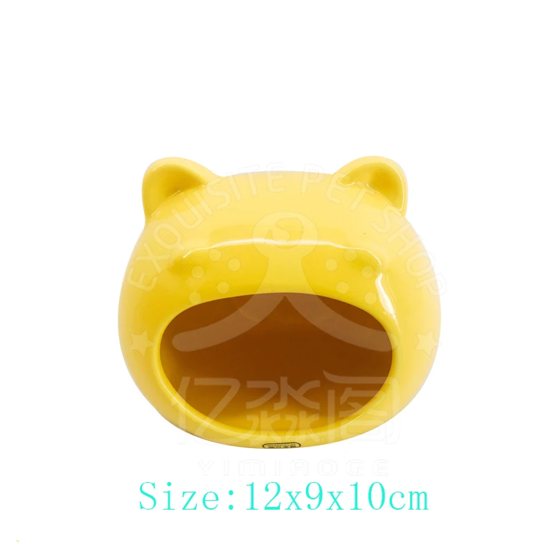 Хомяк керамическое гнездо морская свинка охлаждающая кабина мультяшный домик