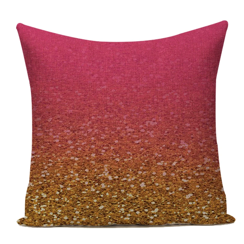 Высокое качество наволочки художественная Подушка с блестками чехлы для кровати