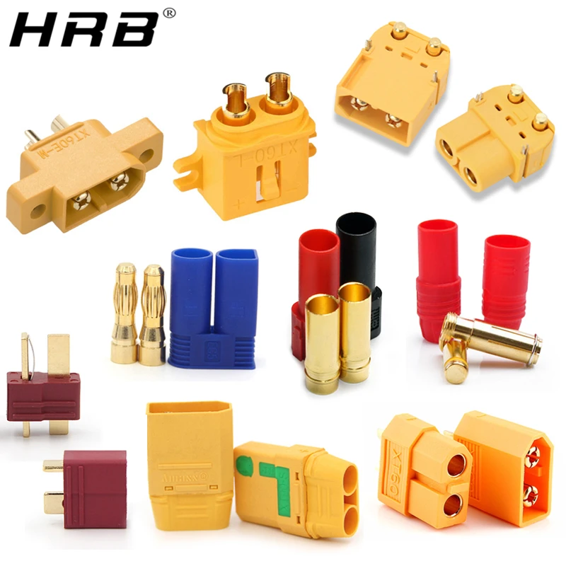 10 шт. запчасти для батарей с разъемом Amass XT60 XT90 EC5 EC3 T Deans XT60E XT60PW MR60 MT30 AS150 XT150|Детали