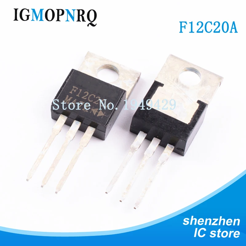 

10 шт. F12C20A F12C20 TO-220 12C20 Новая быстрая доставка