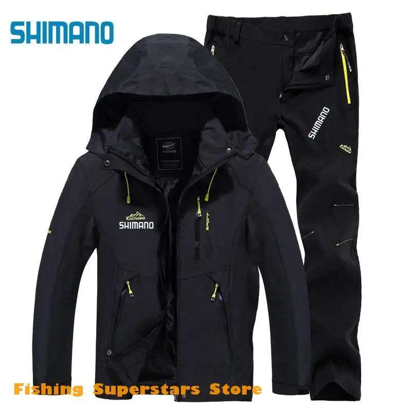 

SHIMANOS Fishing Clothes Sports Outdoor Fishing Clothing Quick Dry Pants Men's Fishing Suit Breathable Windproof Fishing Jacket