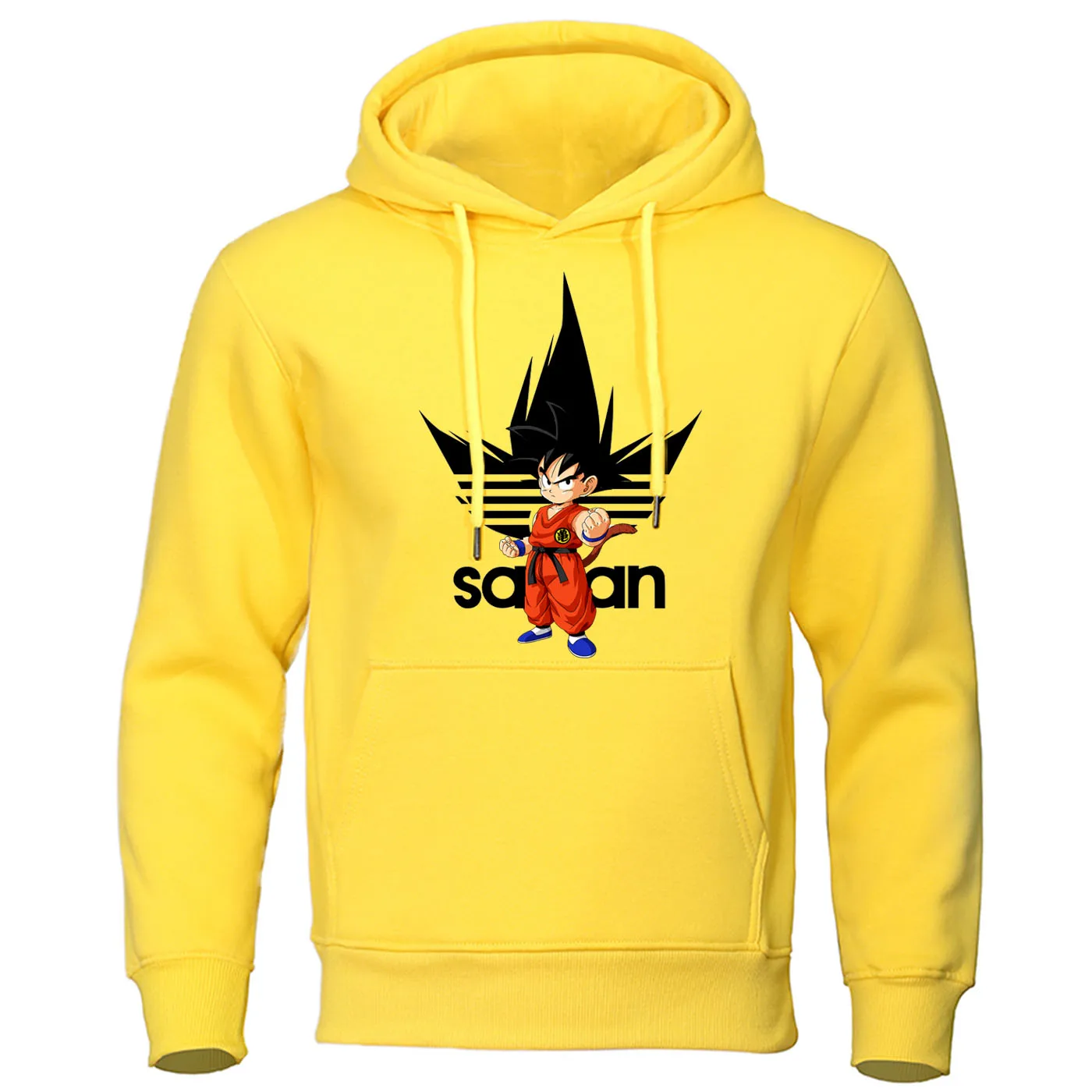 yellow 6-1 Драконий жемчуг Толстовки Драконий жемчуг Z Dbz Гоку толстовки японского аниме пуловер для мужчин Harajuku Повседневная Уличная мода спортивный костюм - Цвет: yellow 6-1