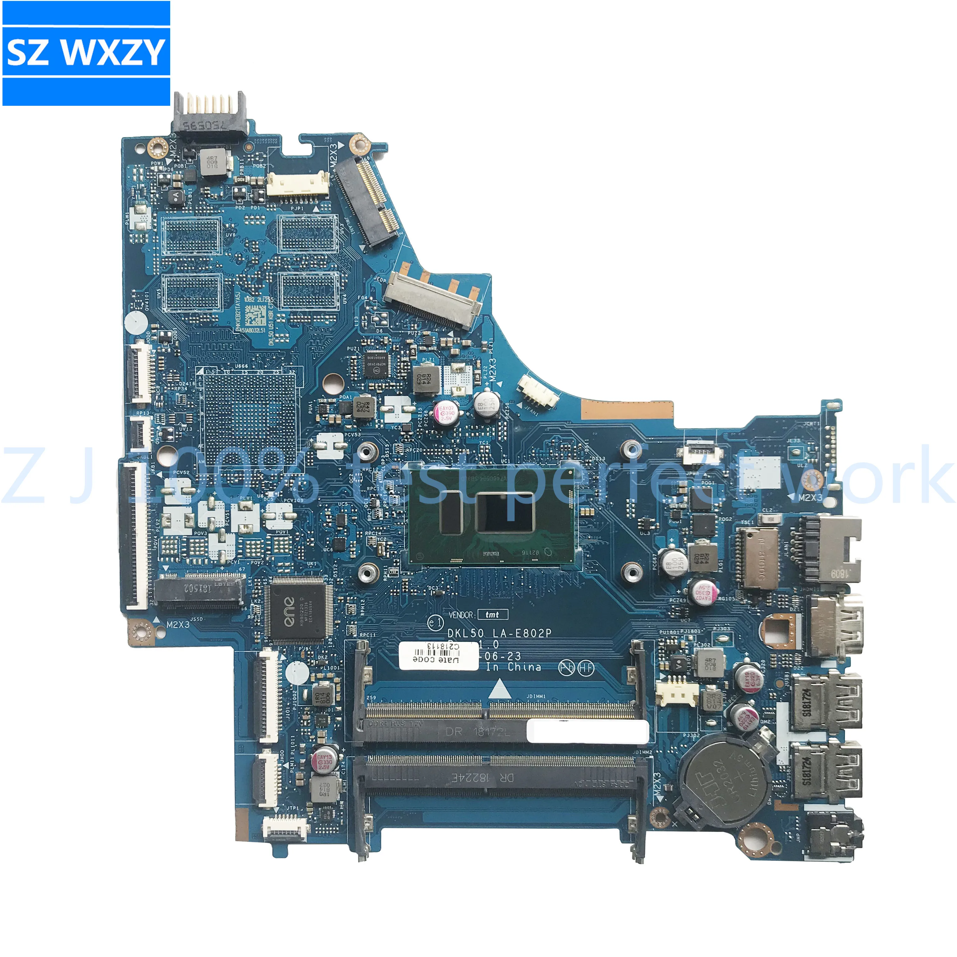 Для ноутбука HP 15 BS 250 G6 материнская плата DKL50 LA E802P E801P с SR3LD i3 7020u DDR4 | Отзывы и видеообзор
