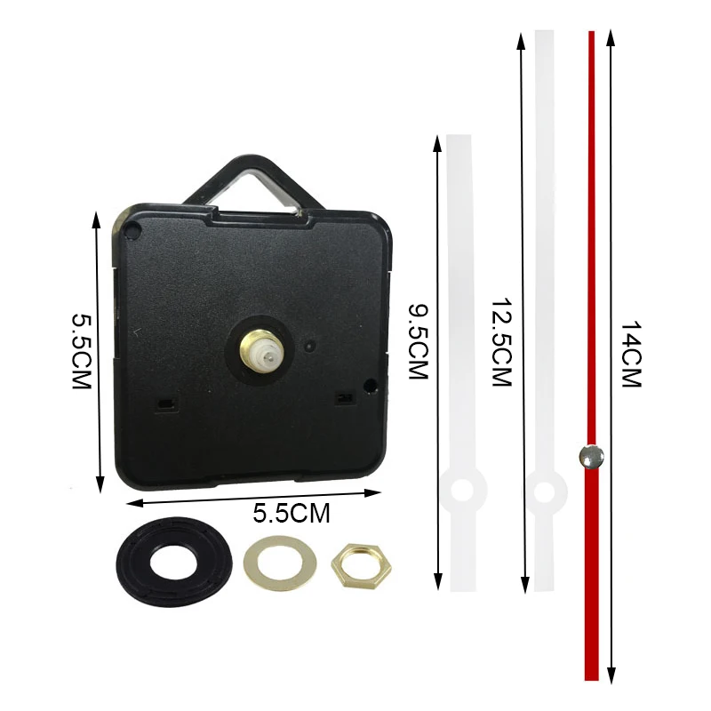 Quartz Clock Movement Mechanism Hands Wall Repair Tool Parts Silent Kit Set DIY | Дом и сад