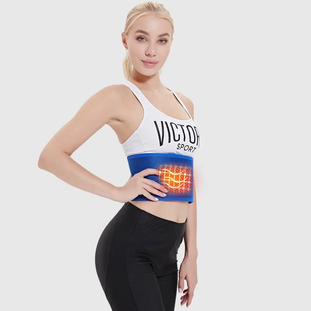 Теплый турмалиновый пояс для талии поддерживающий ремень САМОНАГРЕВАЮЩАЯСЯ