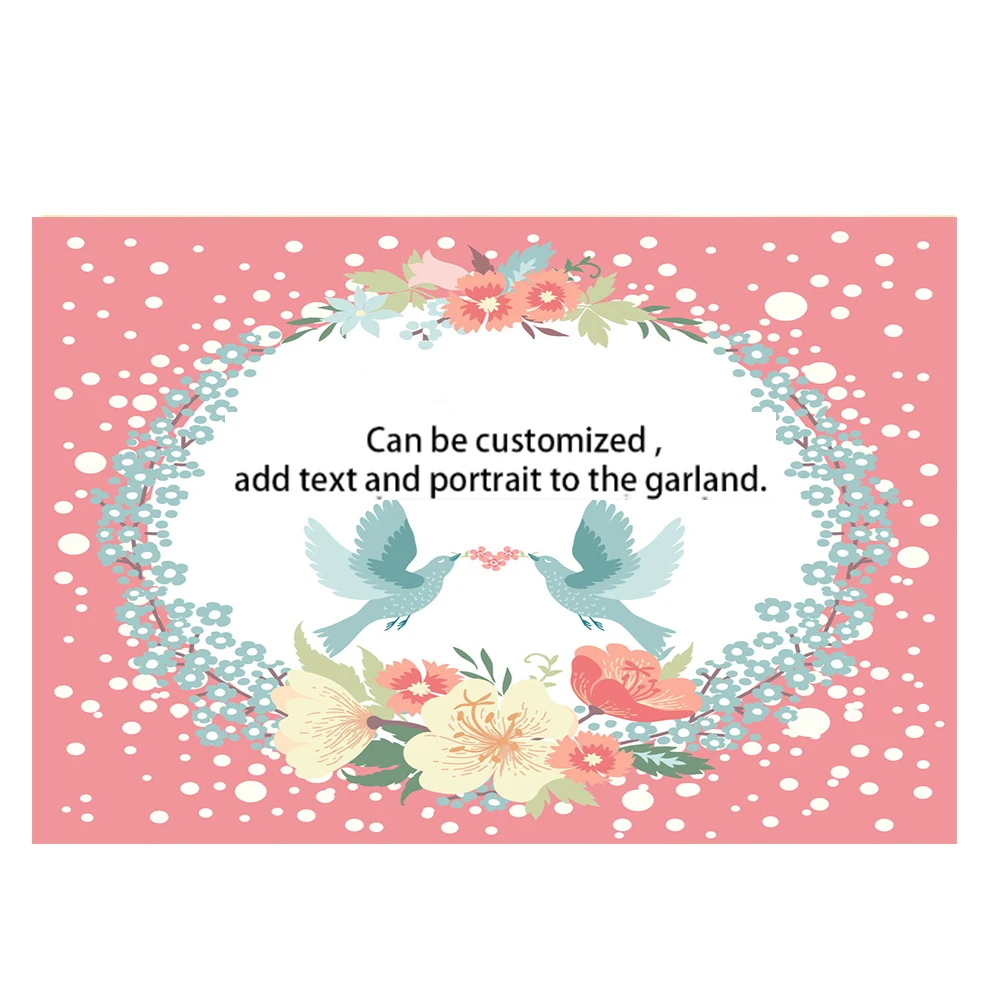 Birthday photography backdrop party decorative background anniversary personal custom photographic | Электроника