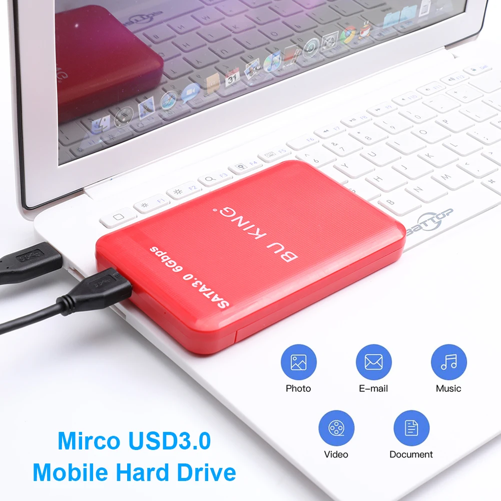 YD0015 External Hard Drive disk USB 3.0 2.5 inch Portable Plastic Shell 250GB  HDD HD Storage Devices for PC Laptop New