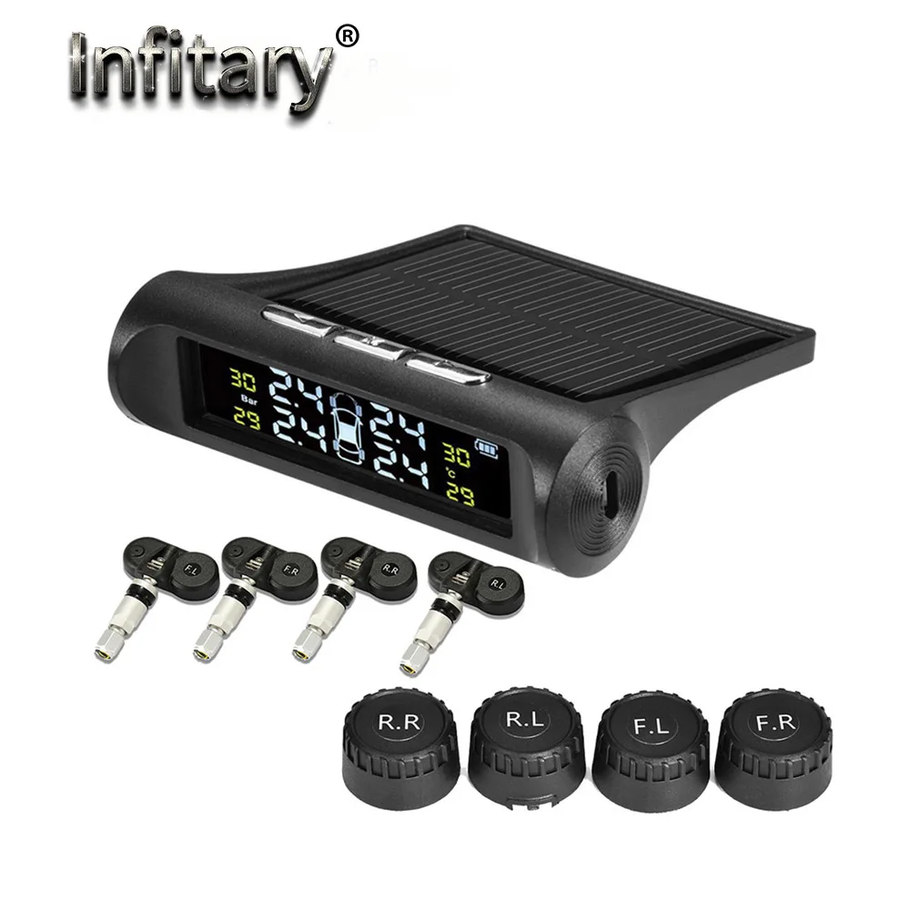 Цветной ЖК-дисплей с 4 внешними или внутренними датчиками Автомобильная