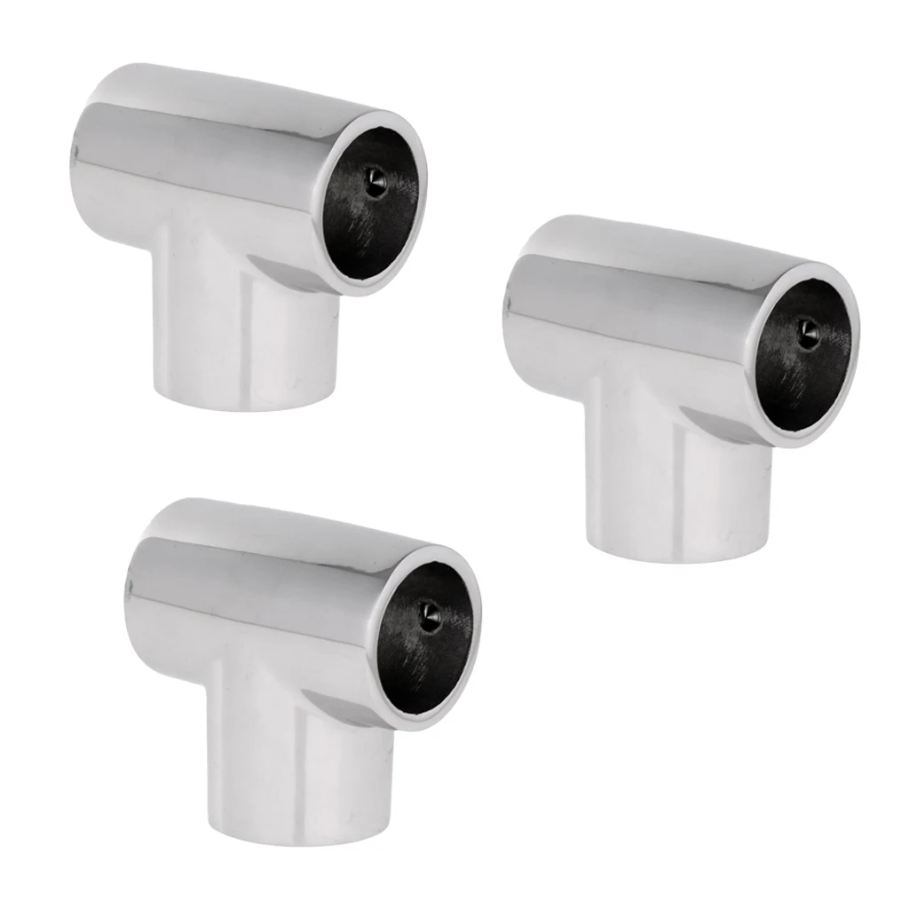 

3pcs Boat Fitting 90 Degree Stainless Steel 316 90 Degree 25mm