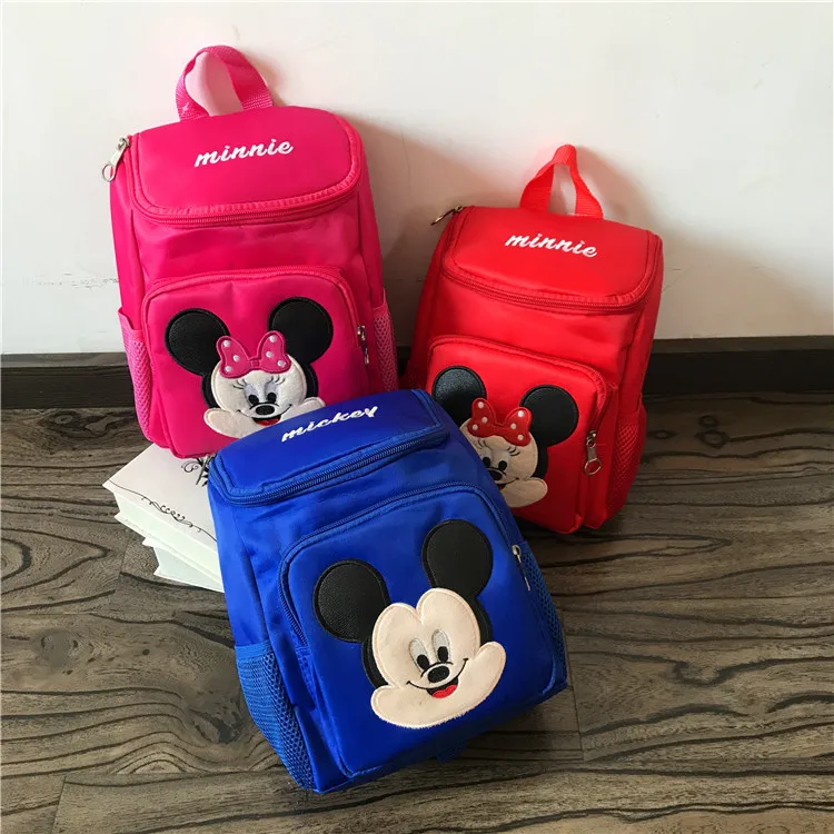 Disney Cartoon Cute Boy And Girl Small Backpack, Kindergarten School Bag, Waterproof Material Light Bag School Backpack