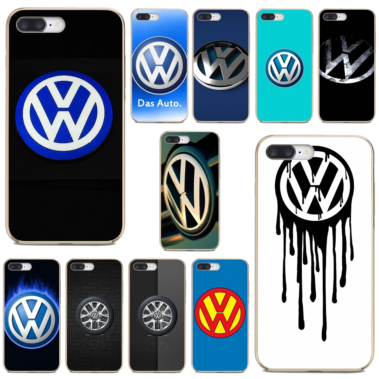 Радуга Ретро а Volkswagen S VW E LOGO автомобиля для смартфона Huawei Mate 20 30 40 7 8 9 10 Lite Pro P Smart 2018