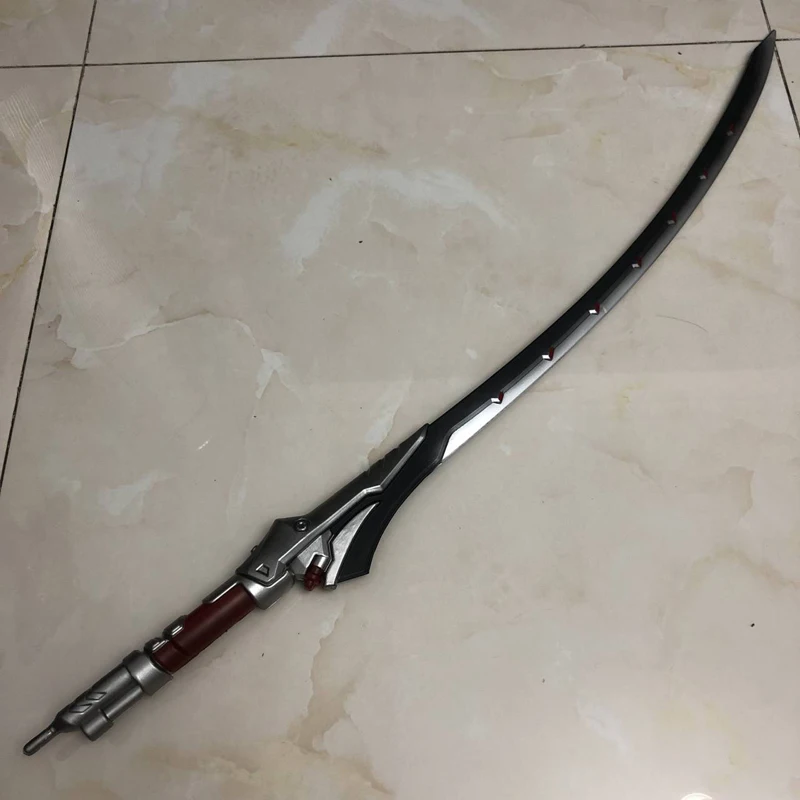Overwatchs OW Genji злые духи игры Косплей из ПУ меч нож лезвие Оружие японская катана косплей реквизит