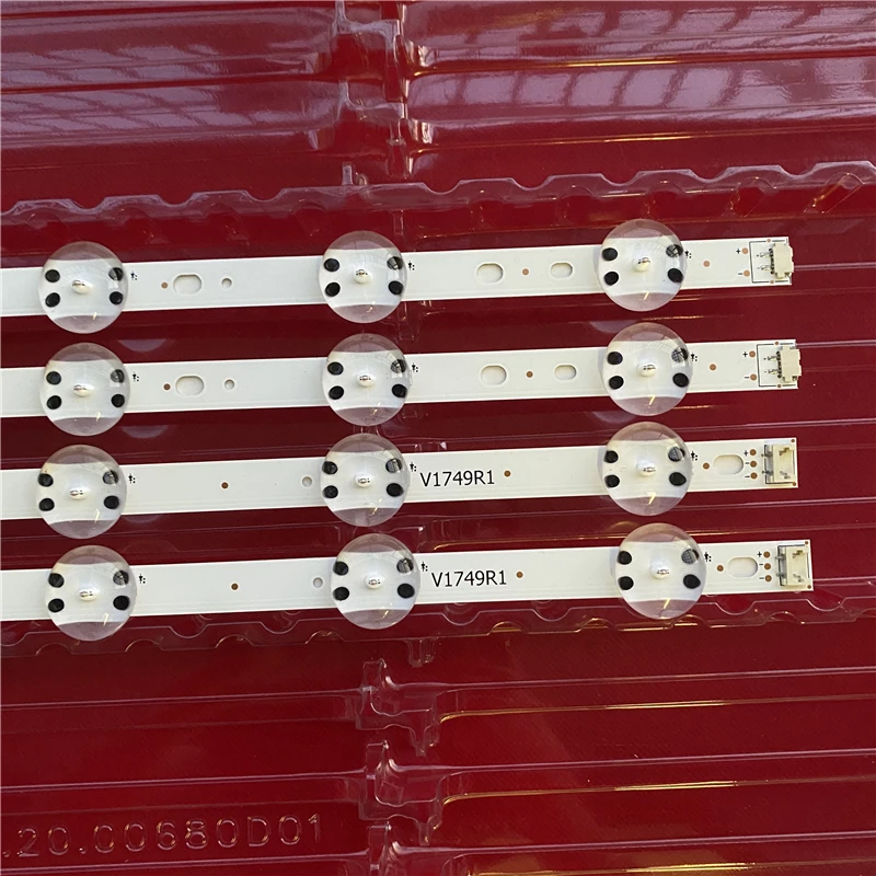8 комплектов = 32 шт. Novo Kit 49UV340C 49UJ6565 49UJ670V V17 49 R1 L1 A 49uj | Освещение