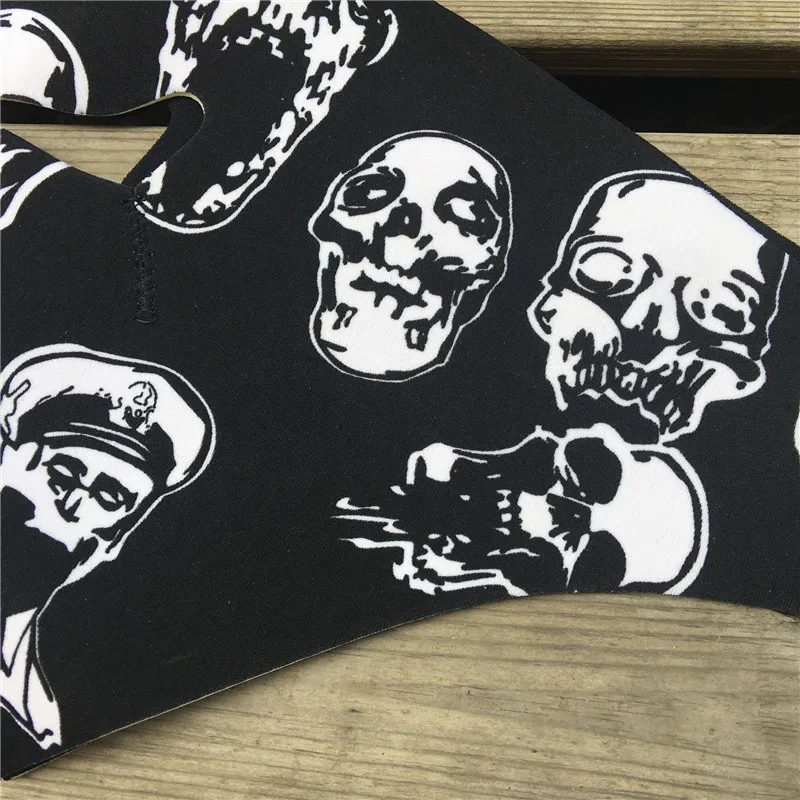 Неопреновая мотоциклетная маска для лица Ветрозащитная велоспорта теплая