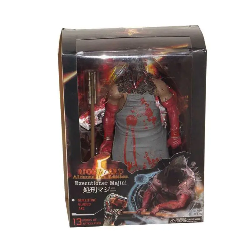

NECA Chris Redfield Figure Biohazard Executioner Majini Action Figure Toy Horror Gift For Halloween Doll 18cm