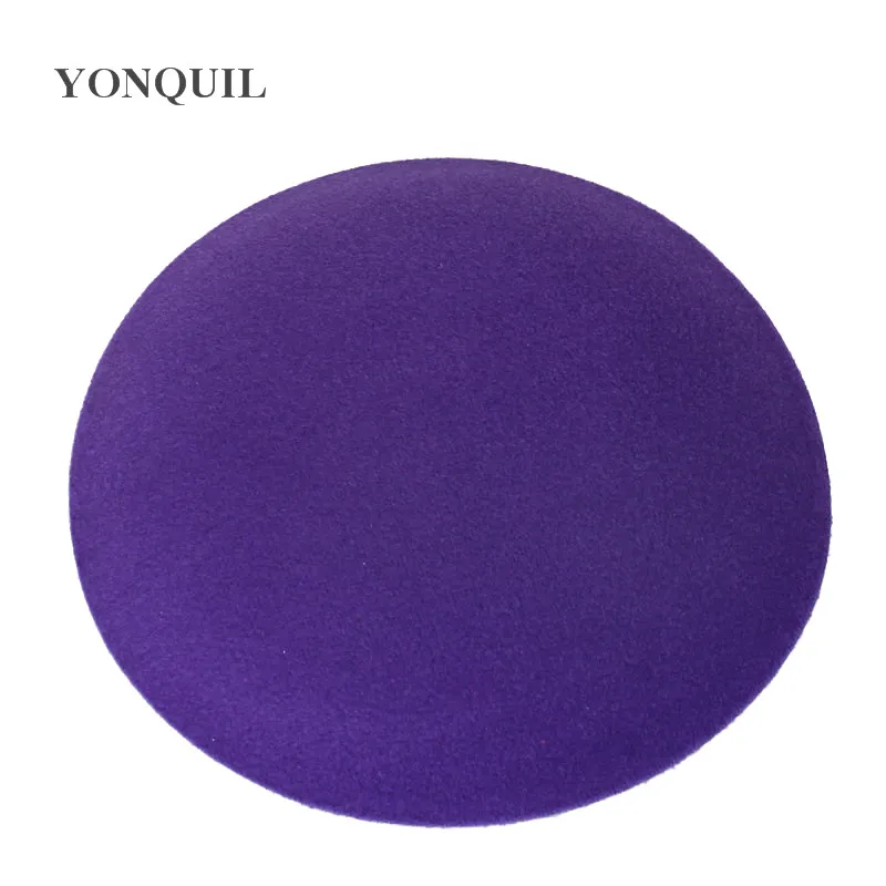 17 CM Wool Felt Fascinator Base Nice Fashion DIY Hair Accessories Wedding Bride Headwear Handmade Ladies Party Hat | Свадьбы и