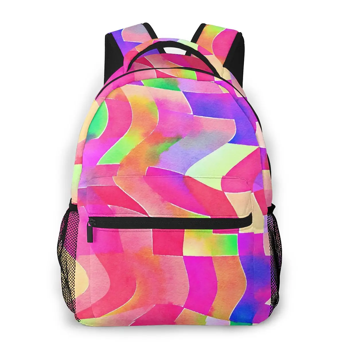 

Women Backpack Kids School Bag for Teenage Girls Paint Ink Wash Stain Female Laptop Notebook Bagpack Travel Back Pack 2021