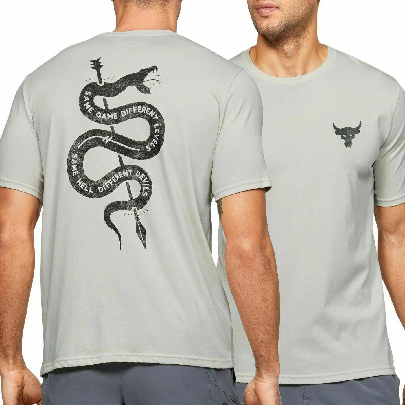 

Same Hell Different Devils. Rock Snake Bodybuilding Workout Training T-Shirt. Summer Cotton Short Sleeve O-Neck Mens T Shirt New