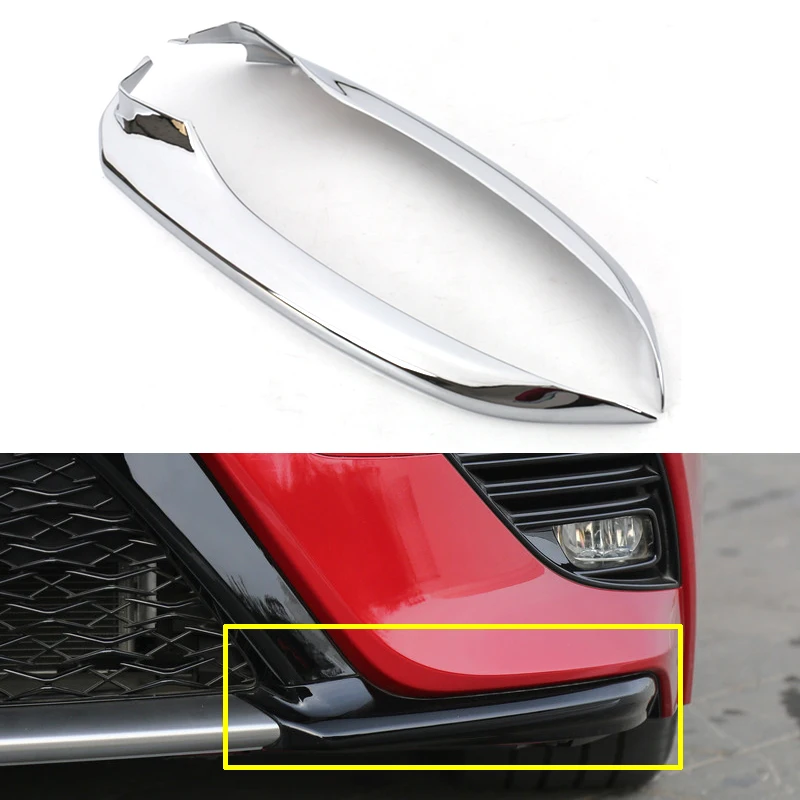 

Хромированная накладка на передний бампер для Toyota Camry 2018 Sports Edition, защитные аксессуары для защиты от столкновений из АБС-пластика