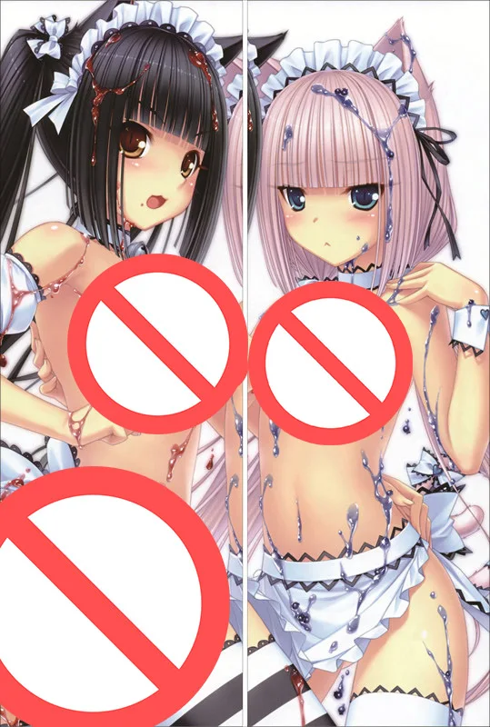 S15 Аниме Nekopara Chocolat Dakimakura Чехол персонажи ванильный чехол Neko Para кошки рай кокосовые объятия чехол для подушки - Цвет: S15