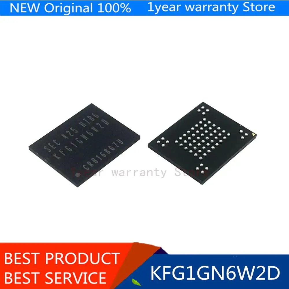 

(2PCS) (5PCS) (10PCS) 100% new original KFG1GN6W2D-HIB6 BGA Memory chip KFG1GN6W2D HIB6