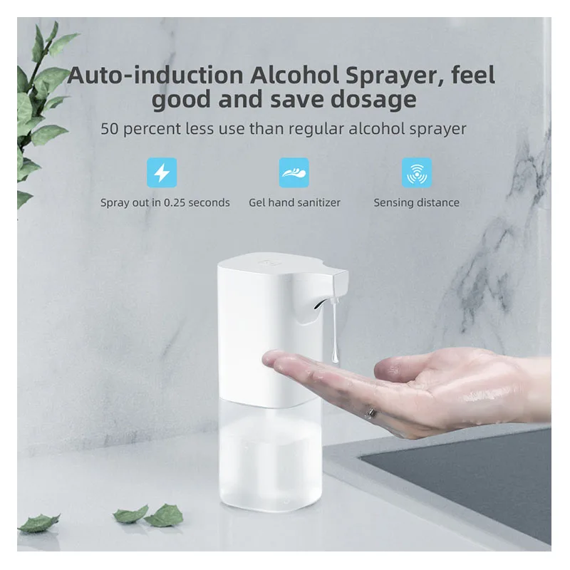 

Автоматический дозатор жидкого мыла с бесконтактным управлением, 350 мл