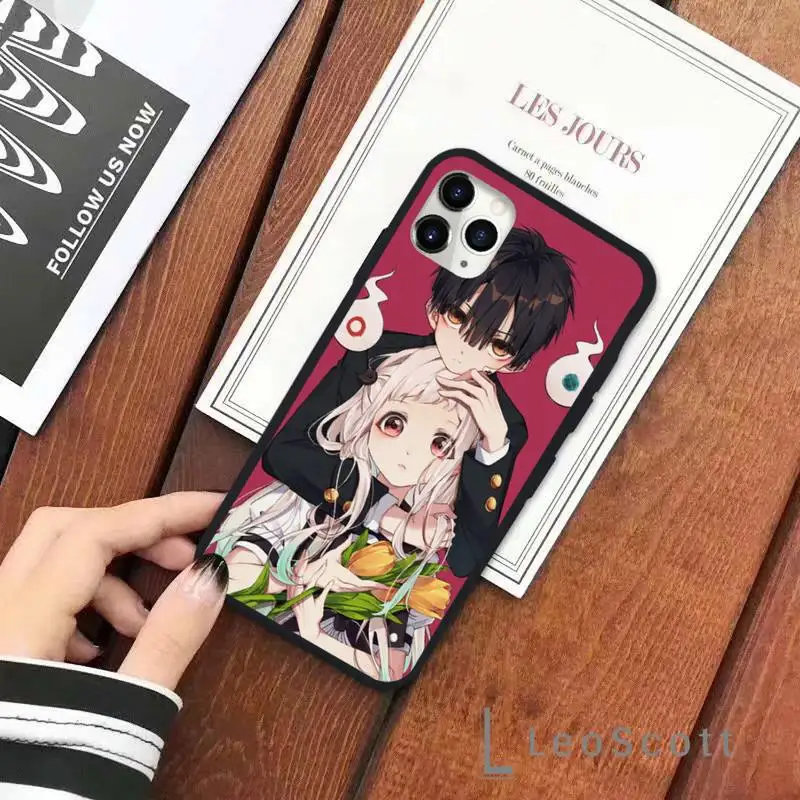

FHNBLJ Anime Toilet-Bound Phone Case for iPhone 11 12 pro XS MAX 8 7 6 6S Plus X 5S SE 2020 XR Soft silicone