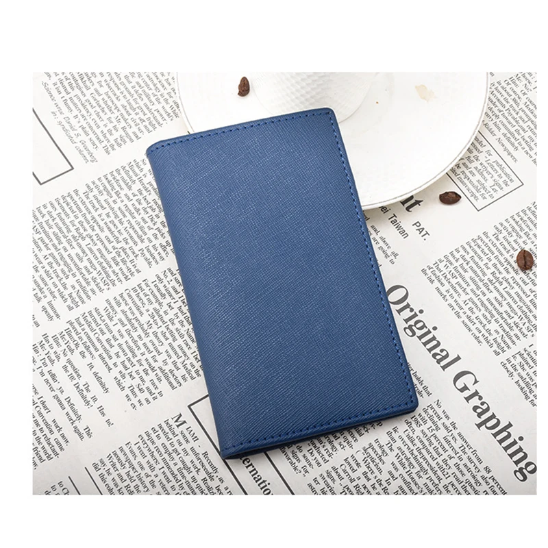 Men/Women  Business Credit Card Holder Mini ID Card Holders PU Leather Slim Bank Card Case Organizer Wallet